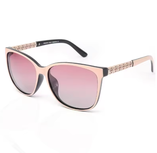Trendy women's sunglasses - polarized & uv protection with memory frame