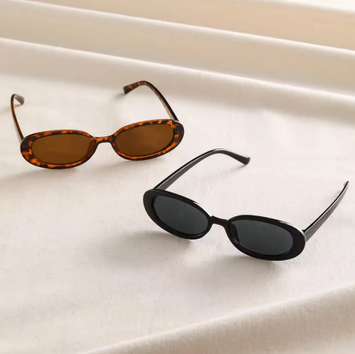 Oval vintage sunglasses