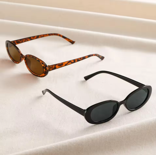 Oval vintage sunglasses