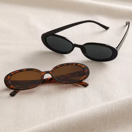 Oval vintage sunglasses
