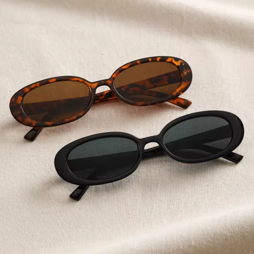 Oval vintage sunglasses