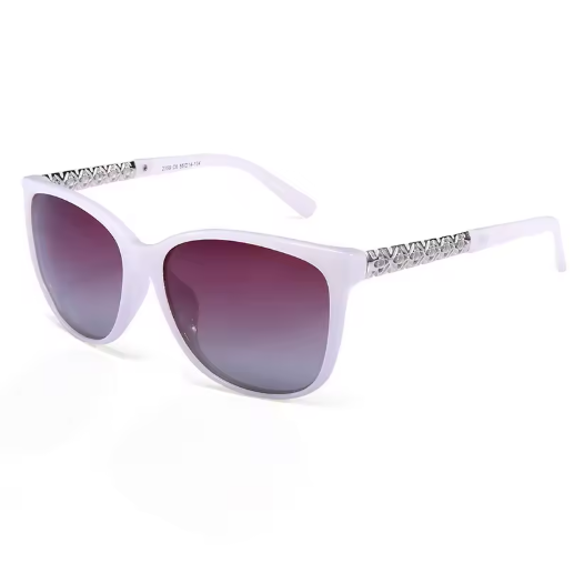Trendy women's sunglasses - polarized & uv protection with memory frame