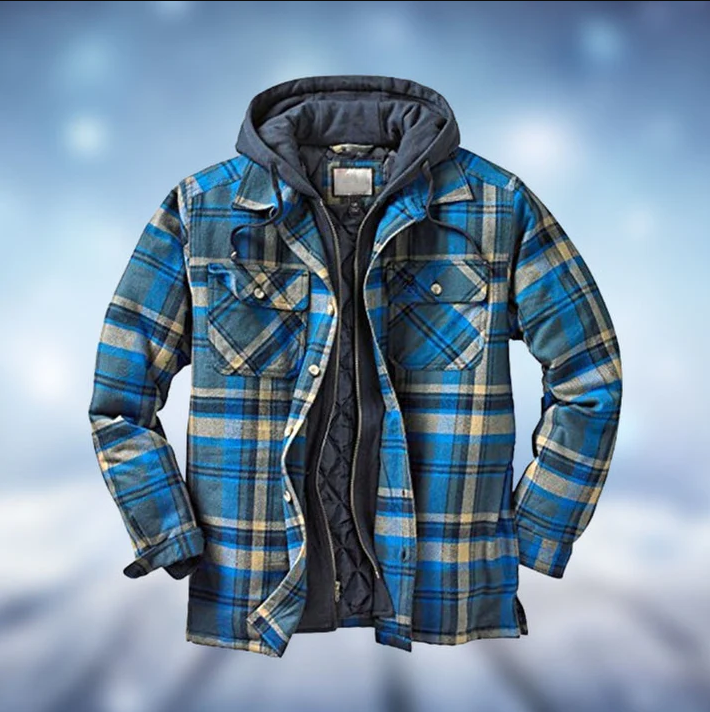 Discover the stylish Declan men's hoodie jacket for a modern look