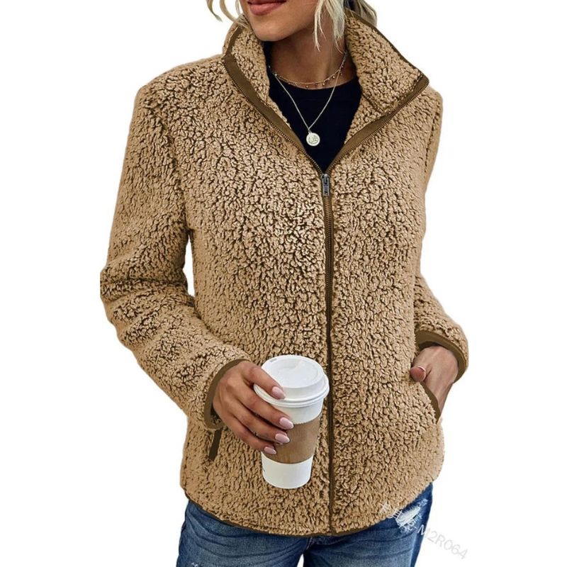 OLIVIA Women's Fleece Jacket for Stylish Wearing Comfort