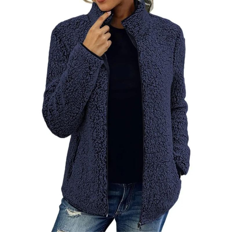 OLIVIA Women's Fleece Jacket for Stylish Wearing Comfort