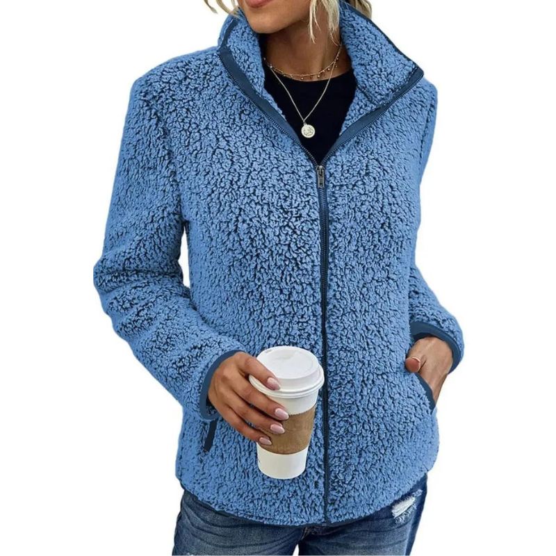 OLIVIA Women's Fleece Jacket for Stylish Wearing Comfort