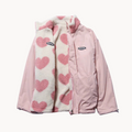 Alice - Romantic Ladies' Jacket with Cute Double-Sided Heart Pattern