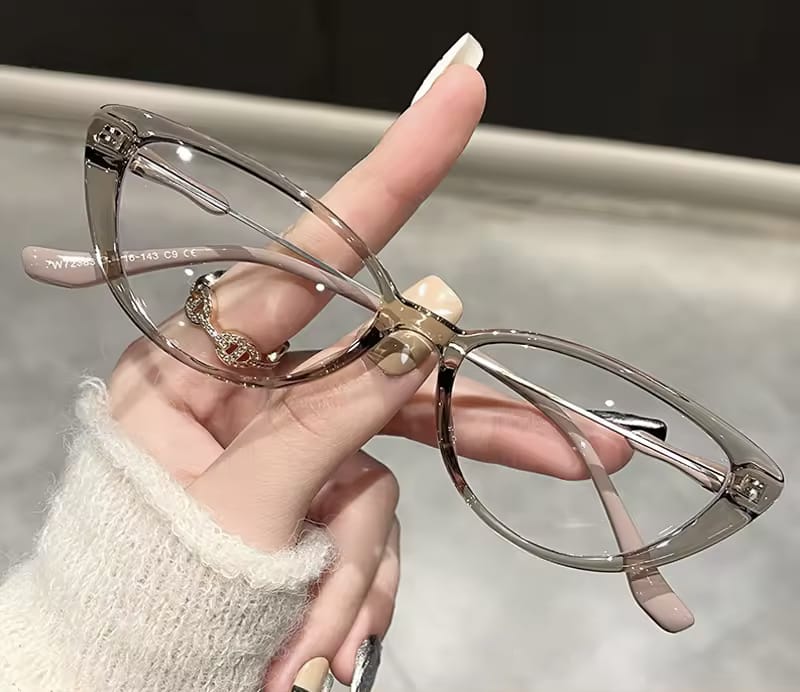 Chic optical cat-eye glasses