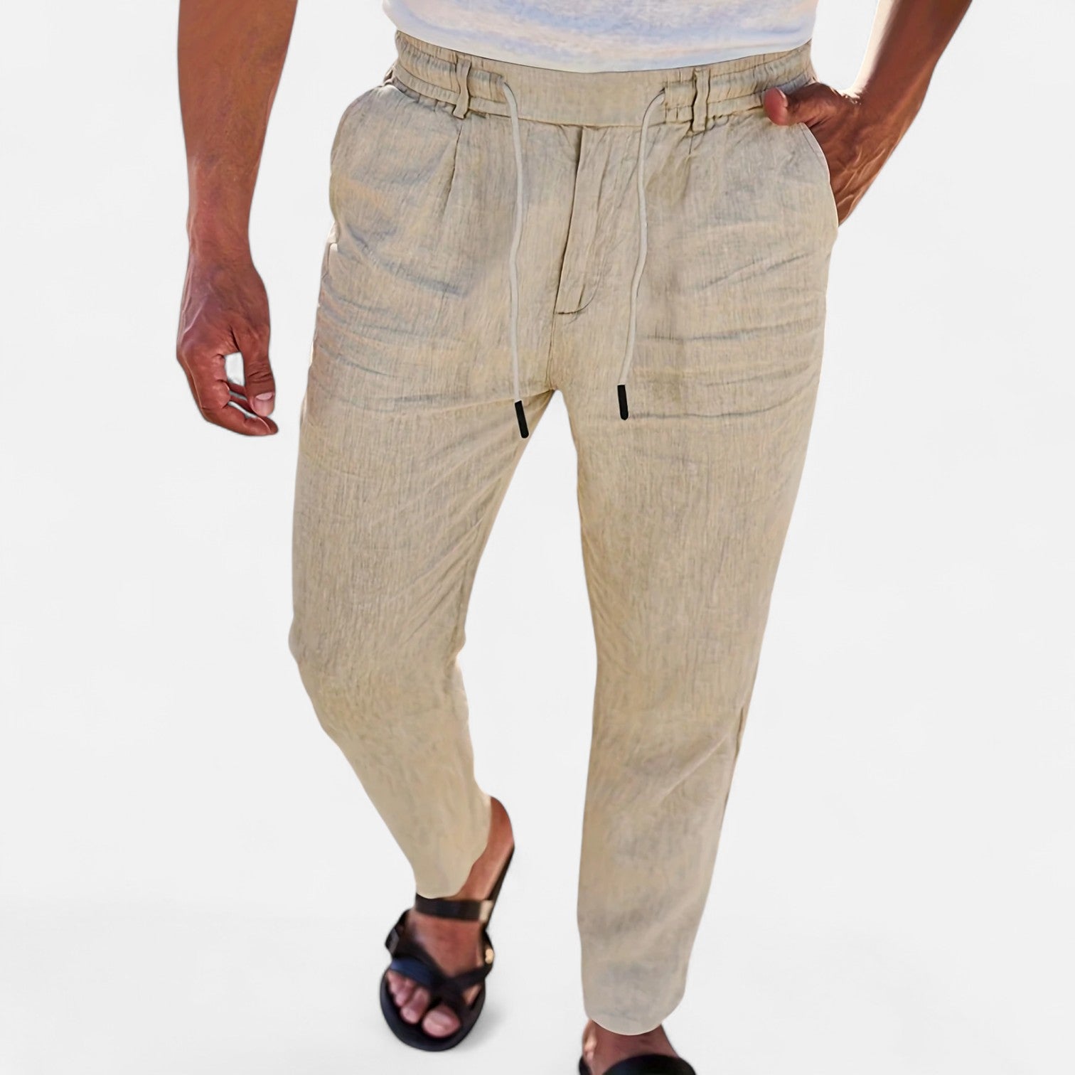 Dorevelle | Men’s Linen Trousers – Heritage Lightweight Fit for Stylish Comfort