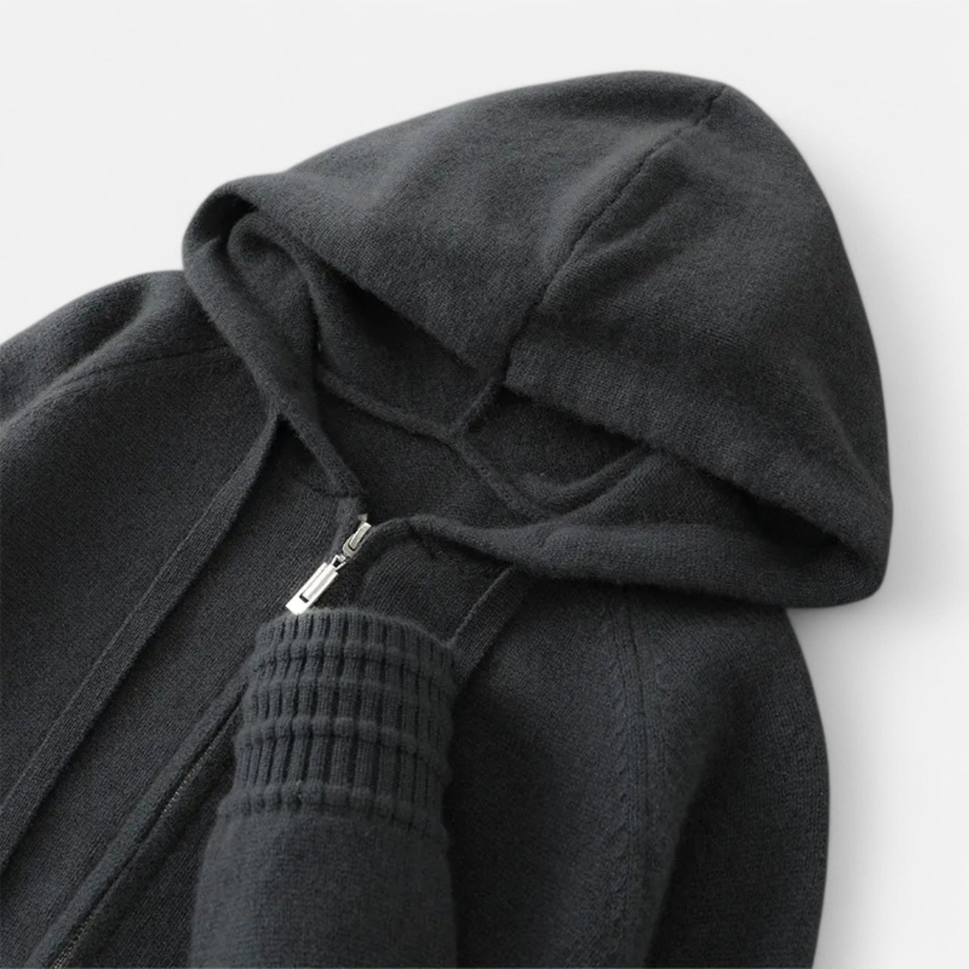 Dorevelle | Men’s Stylish Hooded Cardigan – Cozy and Elegant Winter Knitwear