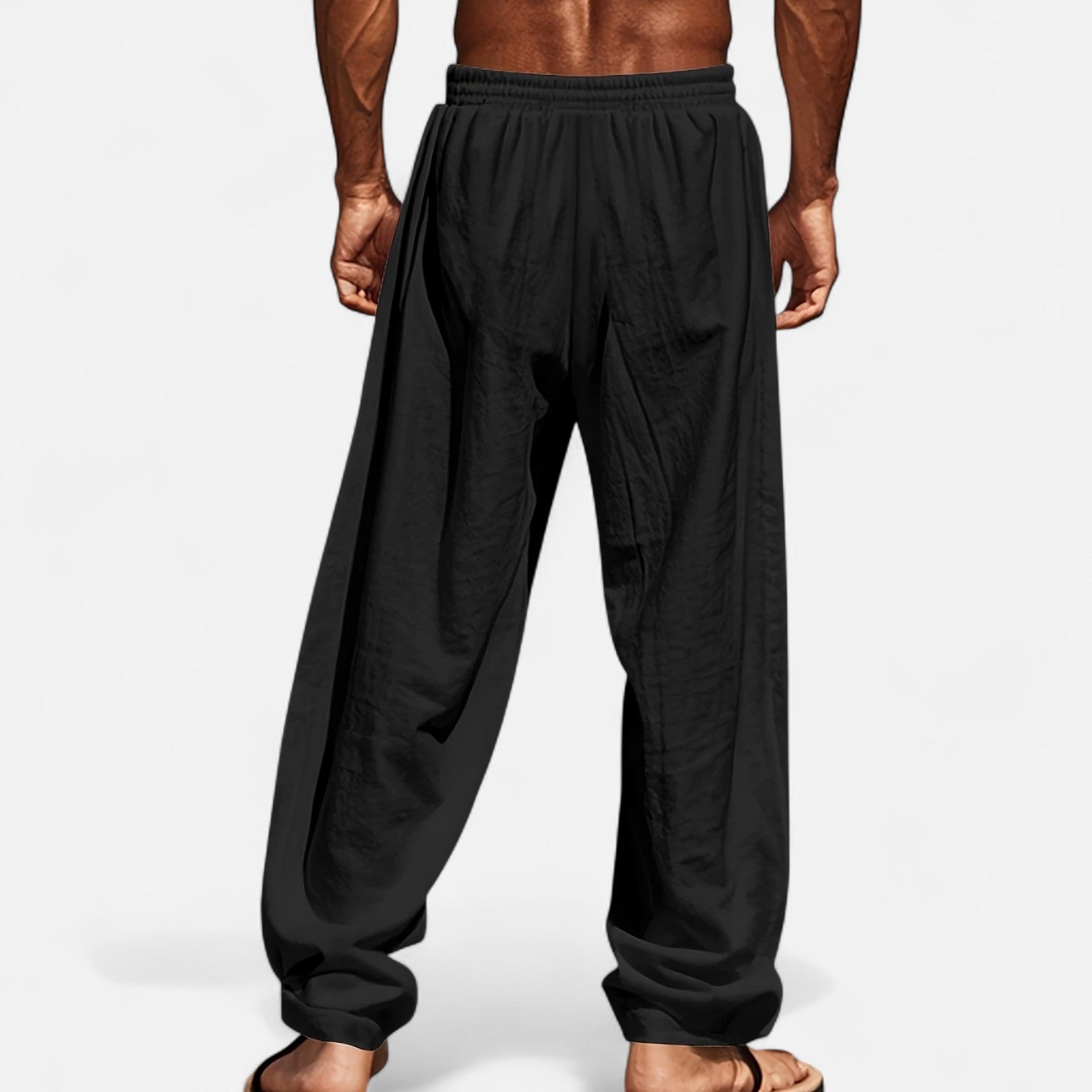 Dorevelle | Men’s Comfortable Relaxed Linen Autumn Pants – Effortless Riviera Style