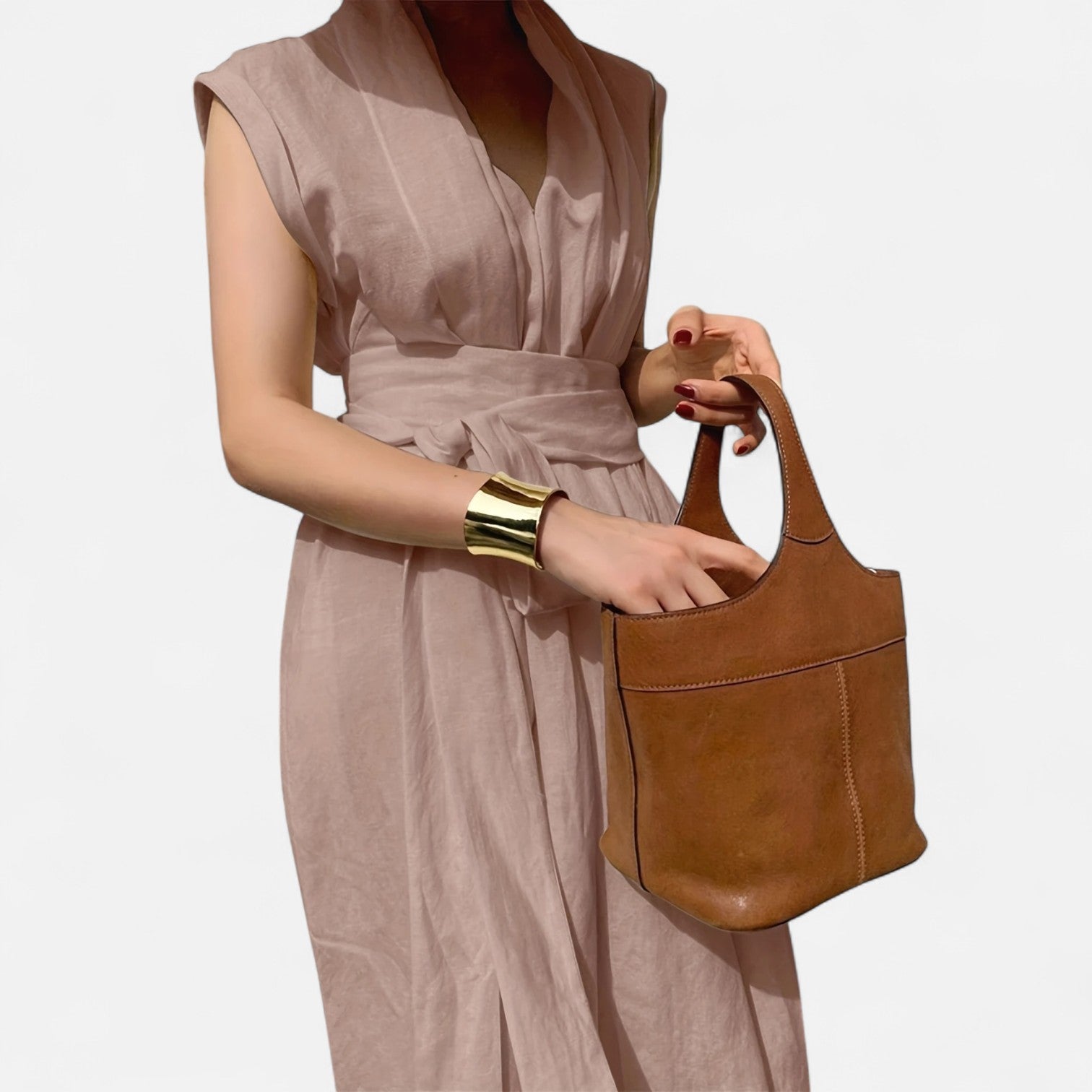 Dorevelle Women's Sleeveless Linen Dress – Elegant Heritage Style for Chic Summery Looks