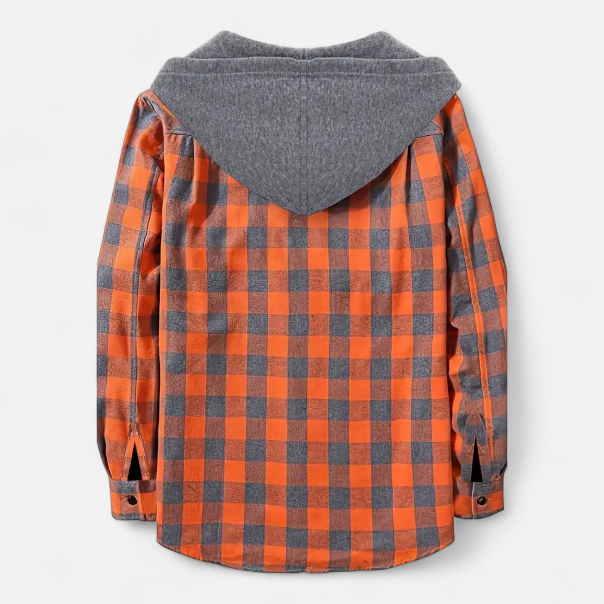 Dorevelle men’s stylish button-up hooded sweater for a casual yet trendy look