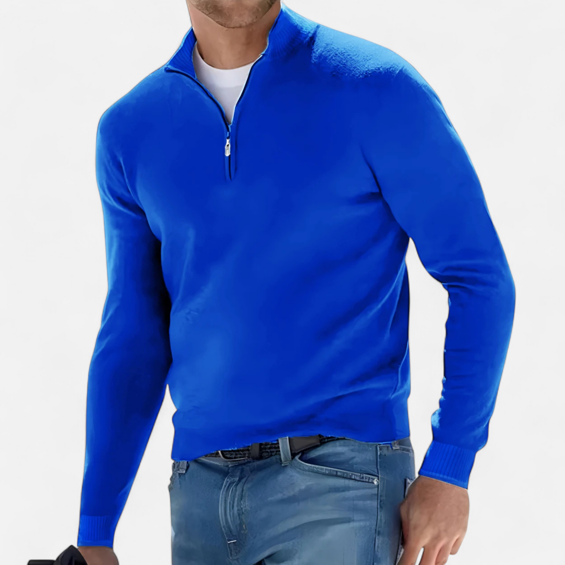 Dorevelle | Herren-Halbzip-Pullover – Elegante Heritage-Strickware