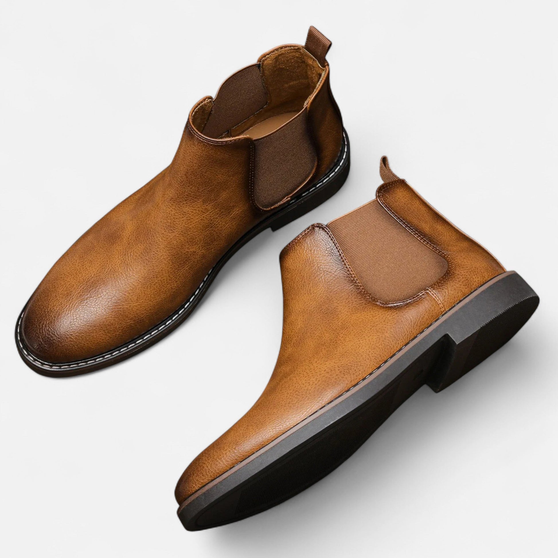 Dorevelle Herren Chelsea-Stiefel – Retro-Heritage-Stil für einen klassischen Look