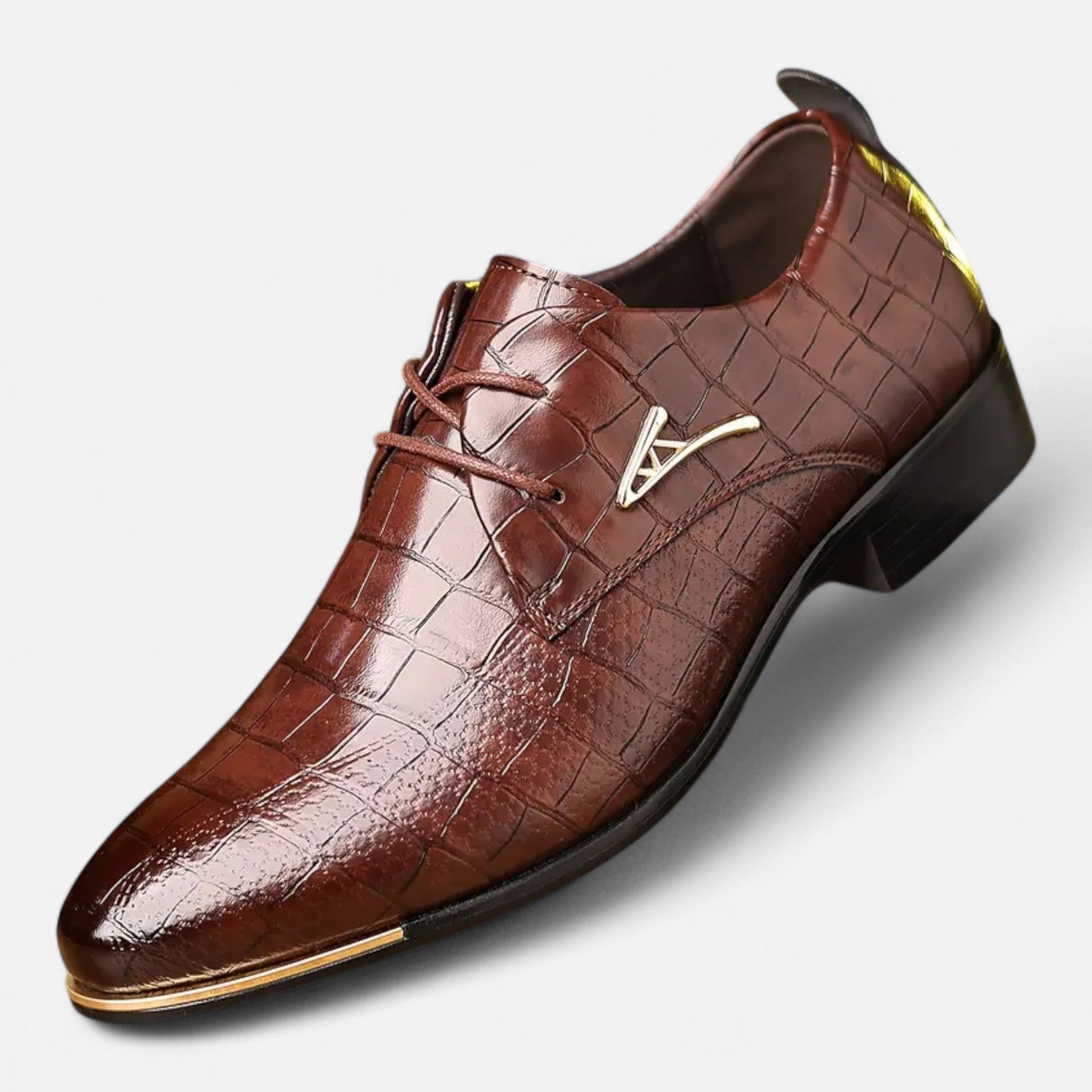 Dorevelle Élégantes Chaussures Formelles en Cuir PU pour Homme
