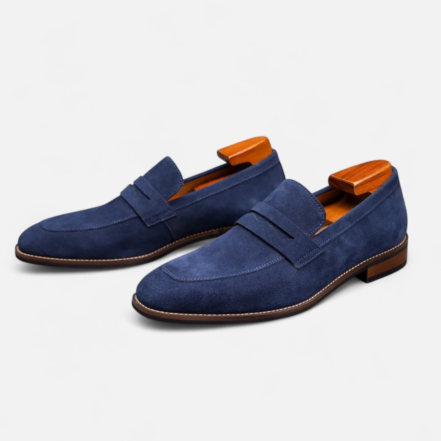Dorevelle Men’s Elegant Classic Comfort Penny Loafers for Stylish & Comfortable Wear