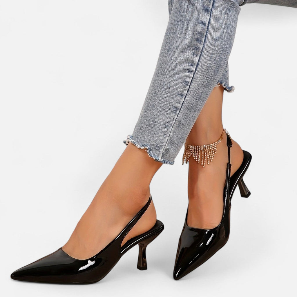 Dorevelle | Women’s Heeled Pumps – Riviera D’Orsay Style