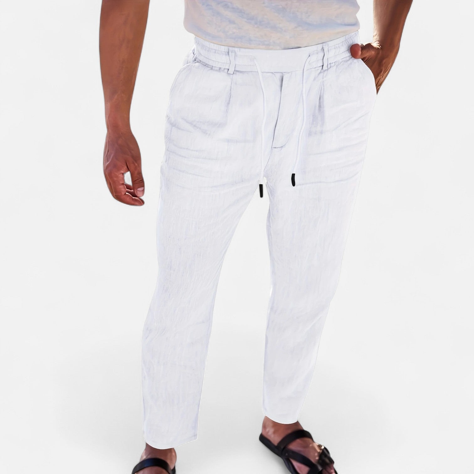 Dorevelle | Men’s Linen Trousers – Heritage Lightweight Fit for Stylish Comfort
