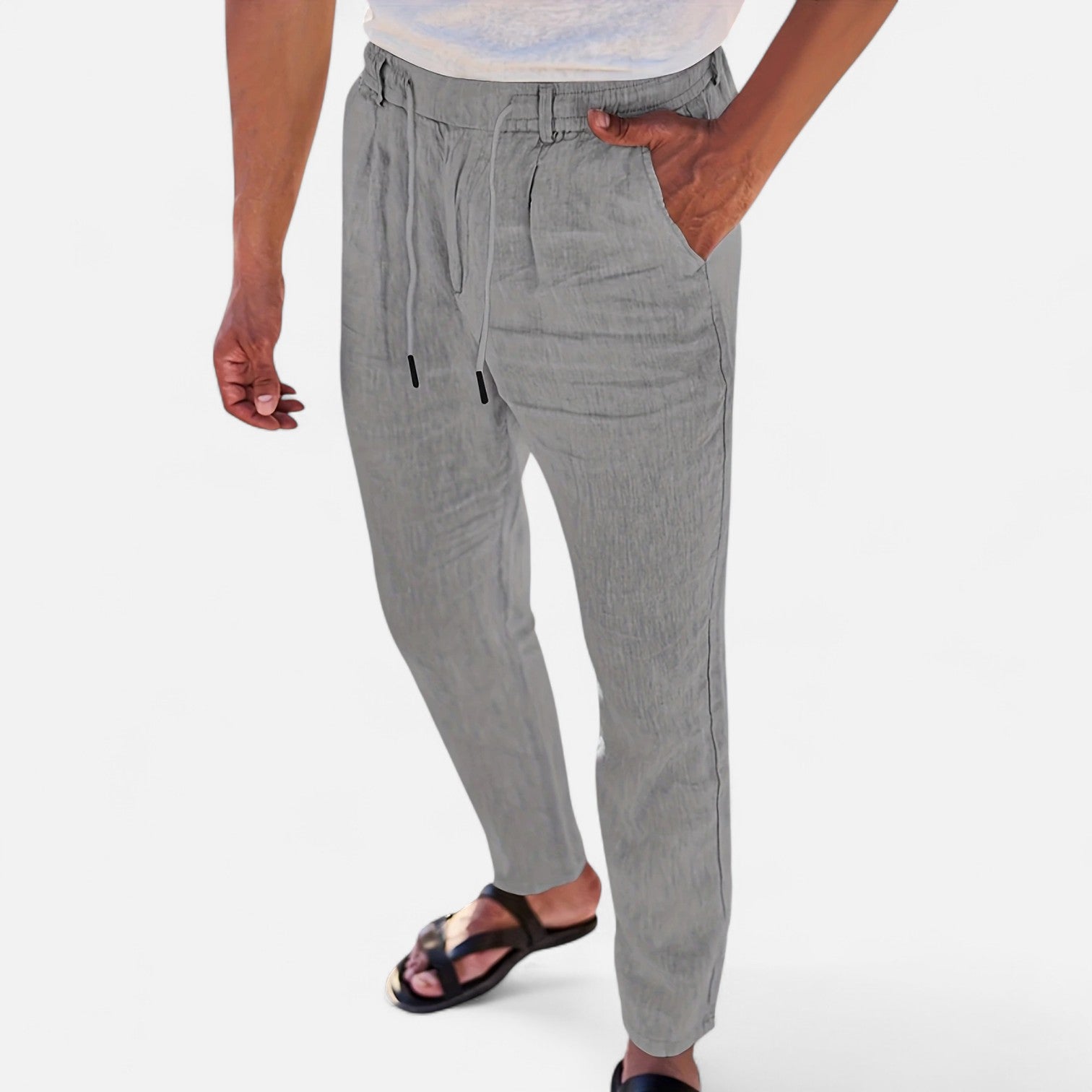Dorevelle | Men’s Linen Trousers – Heritage Lightweight Fit for Stylish Comfort