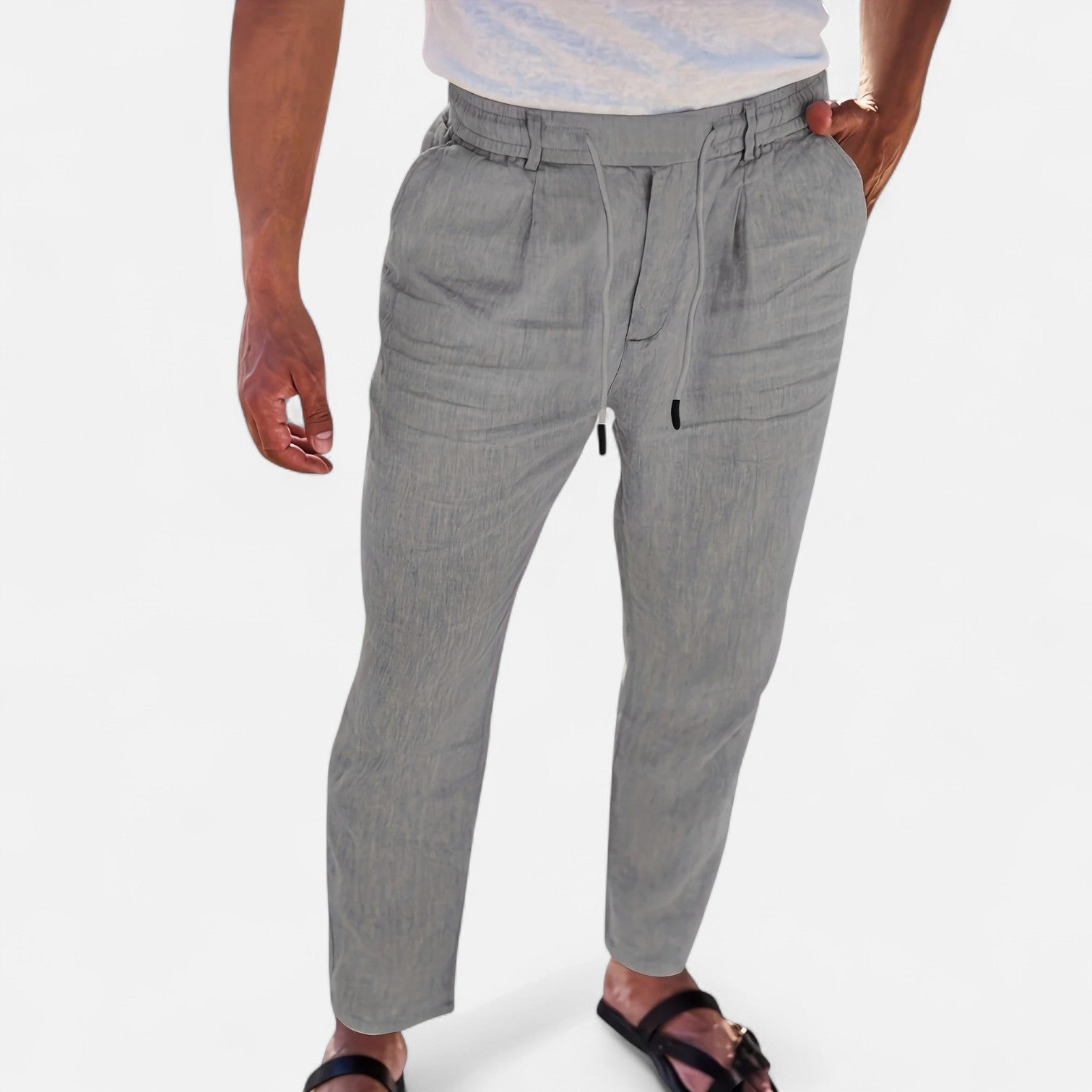 Dorevelle | Men’s Linen Trousers – Heritage Lightweight Fit for Stylish Comfort