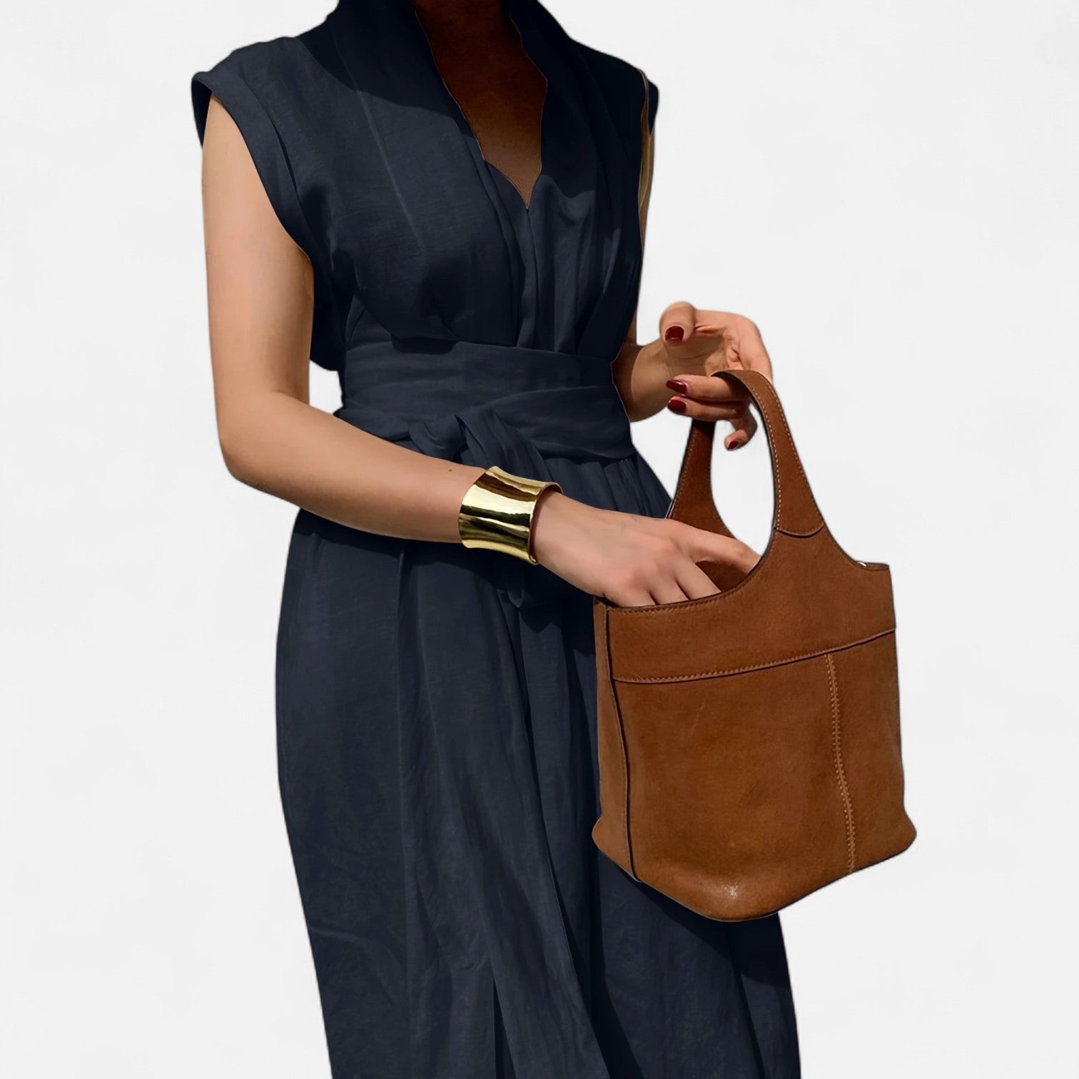 Dorevelle Women's Sleeveless Linen Dress – Elegant Heritage Style for Chic Summery Looks