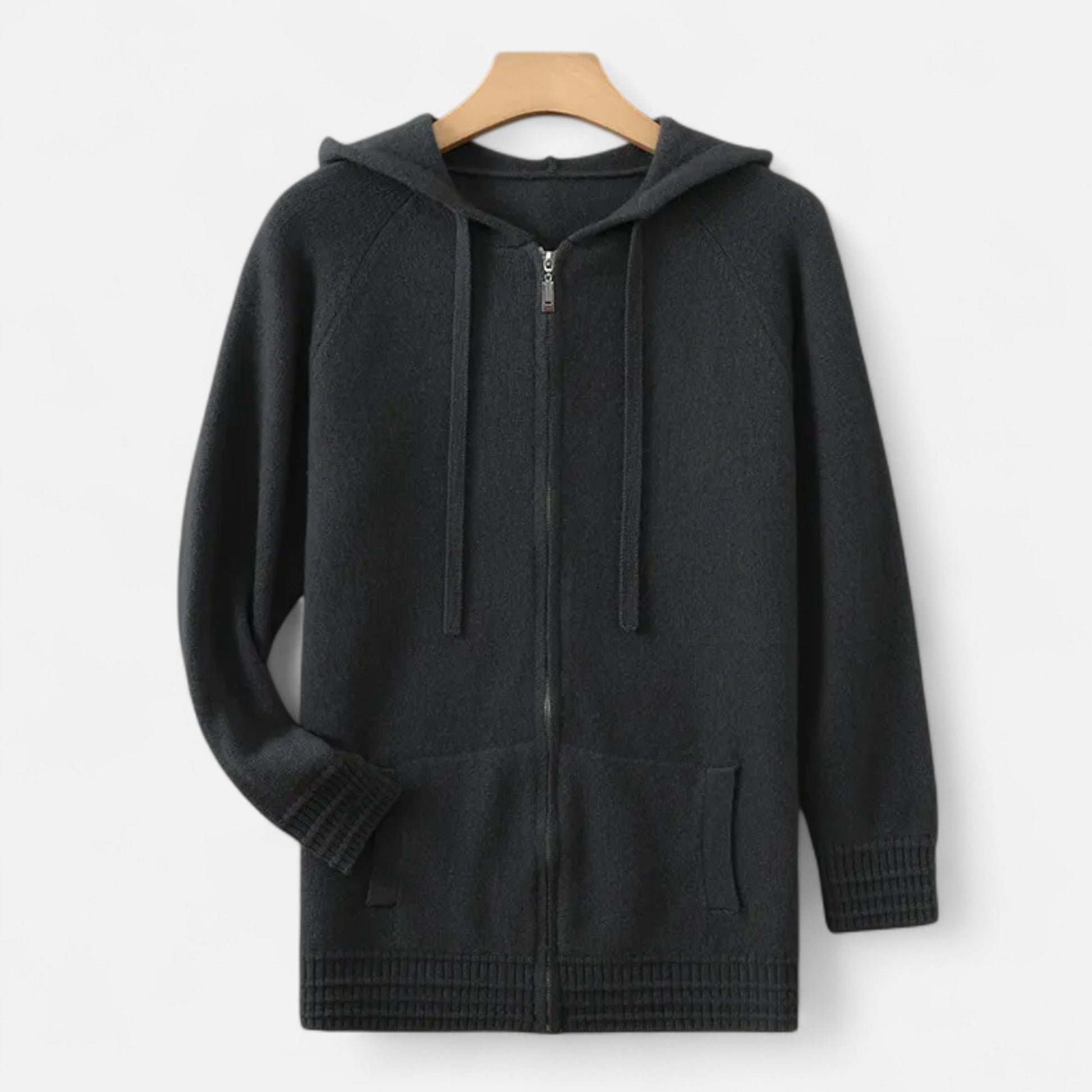 Dorevelle | Men’s Stylish Hooded Cardigan – Cozy and Elegant Winter Knitwear