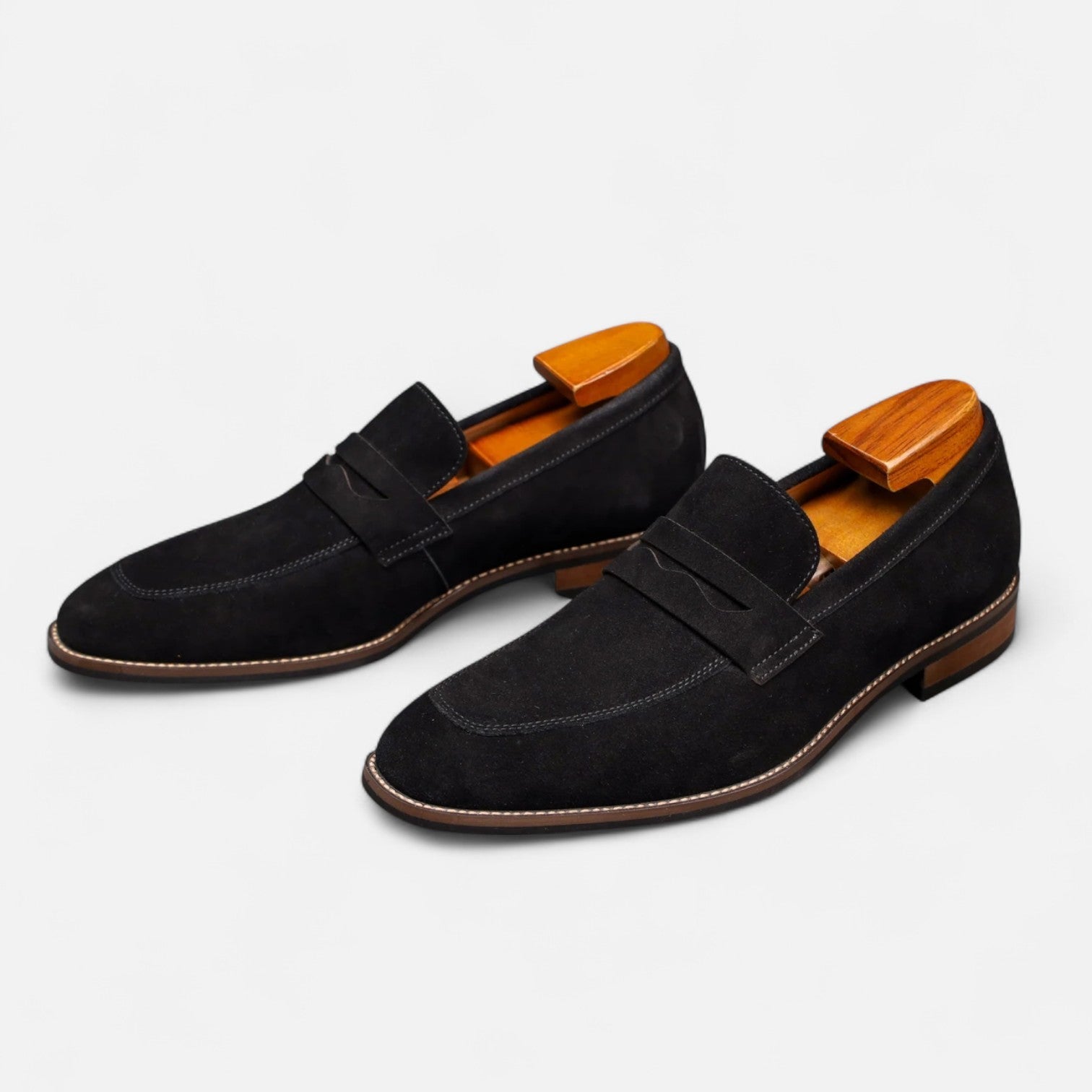 Dorevelle Men’s Elegant Classic Comfort Penny Loafers for Stylish & Comfortable Wear