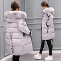 Clus – Elegant Women's Winter Coat with Removable Fur Collar for Stylish Warmth