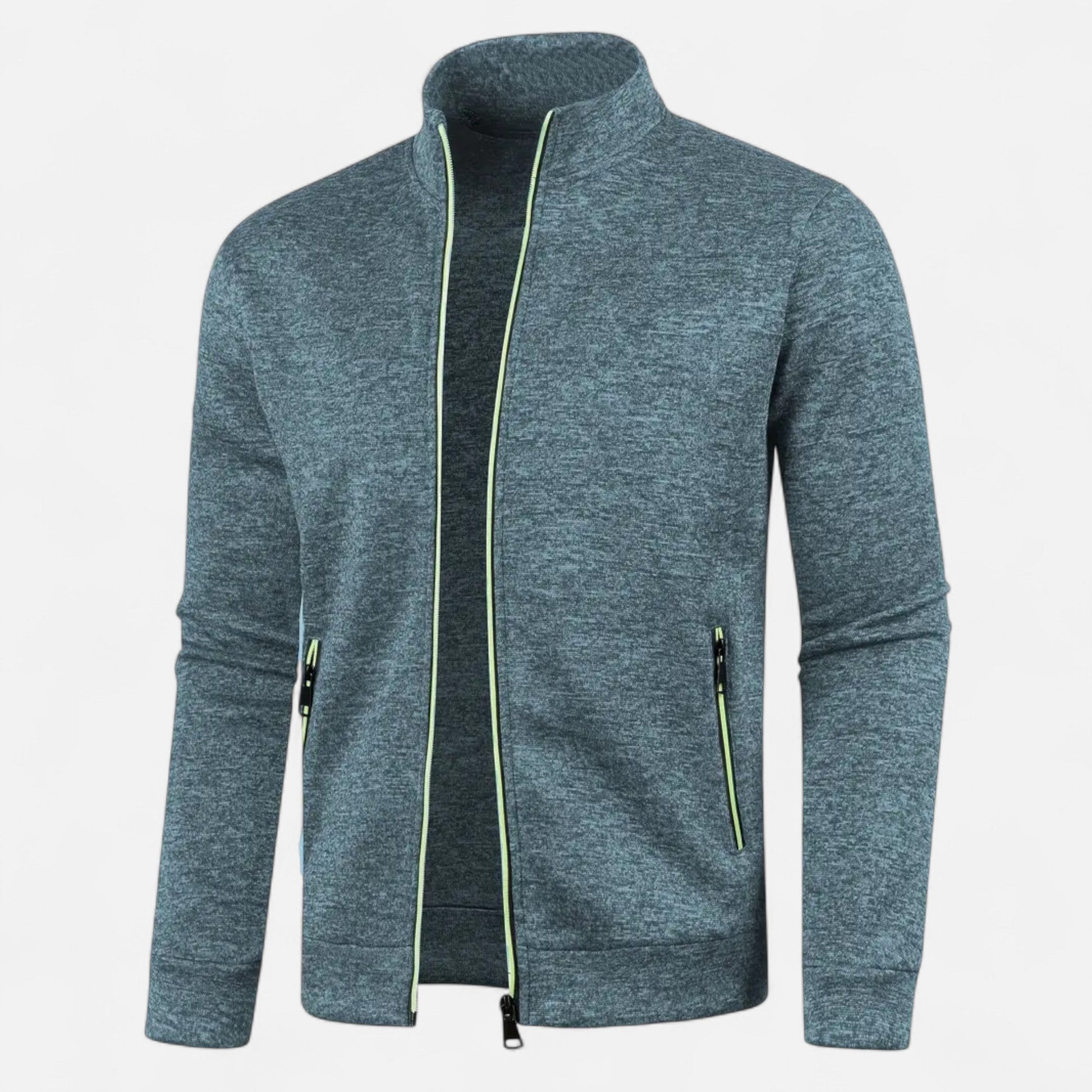 Dorevelle | Herren-Zip-Cardigan – Zeitloser Herbst-Winter-Strickstil