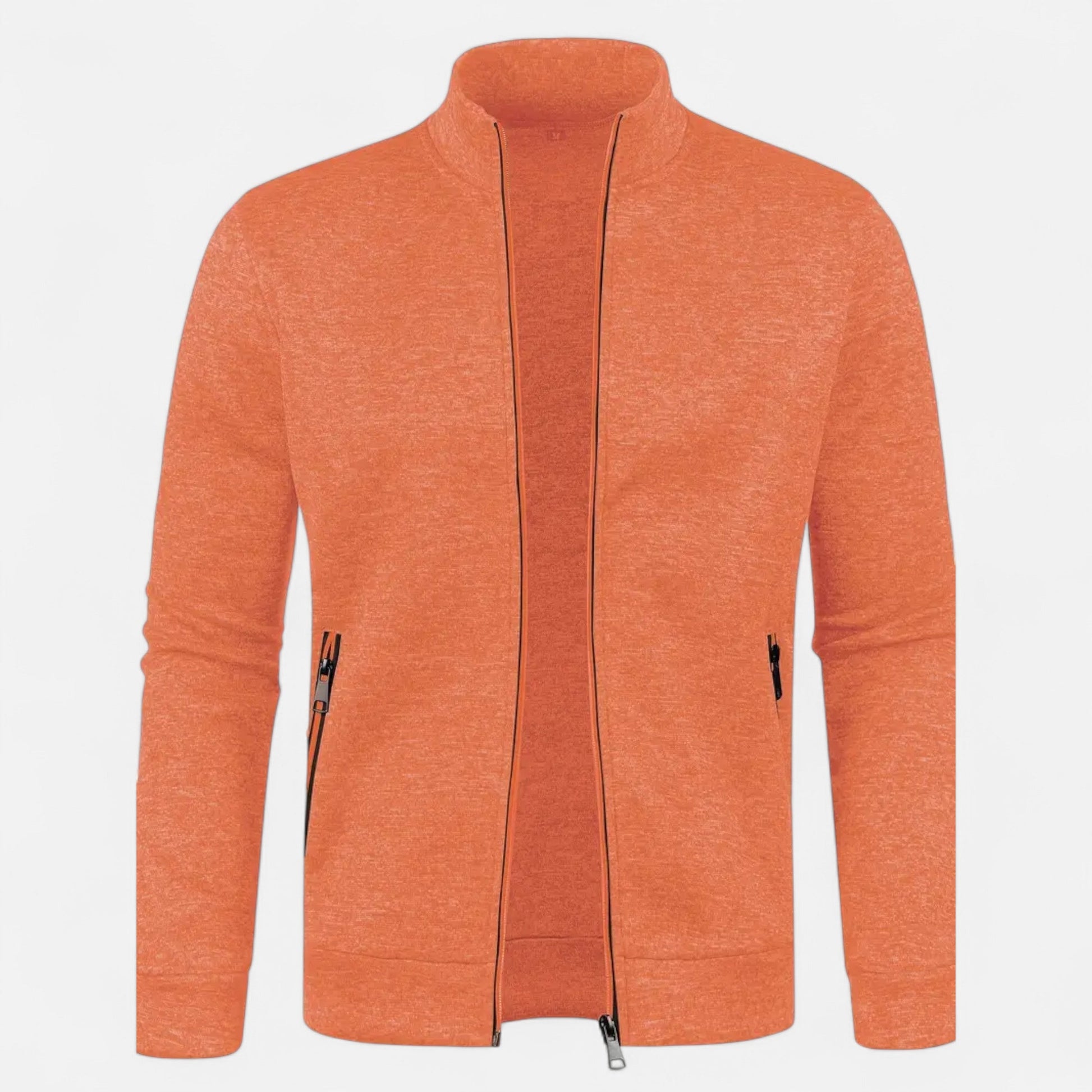 Dorevelle | Herren-Zip-Cardigan – Zeitloser Herbst-Winter-Strickstil
