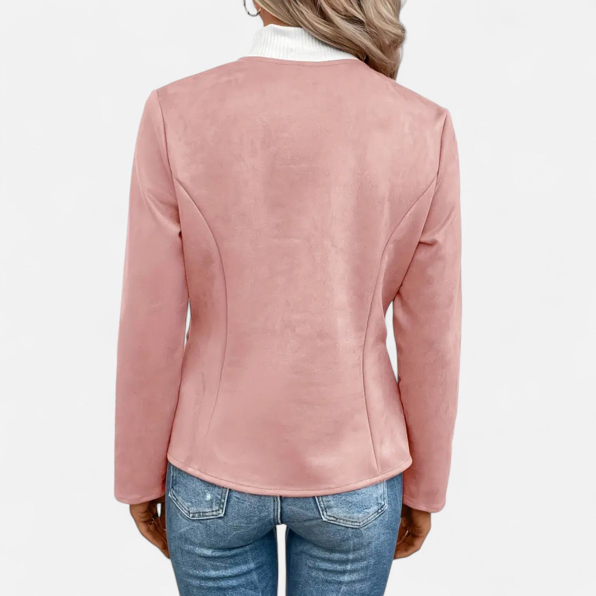Dorevelle | Damen-Cropped-Jacke – Schlanke ZIP-Optik für stilvolle Eleganz