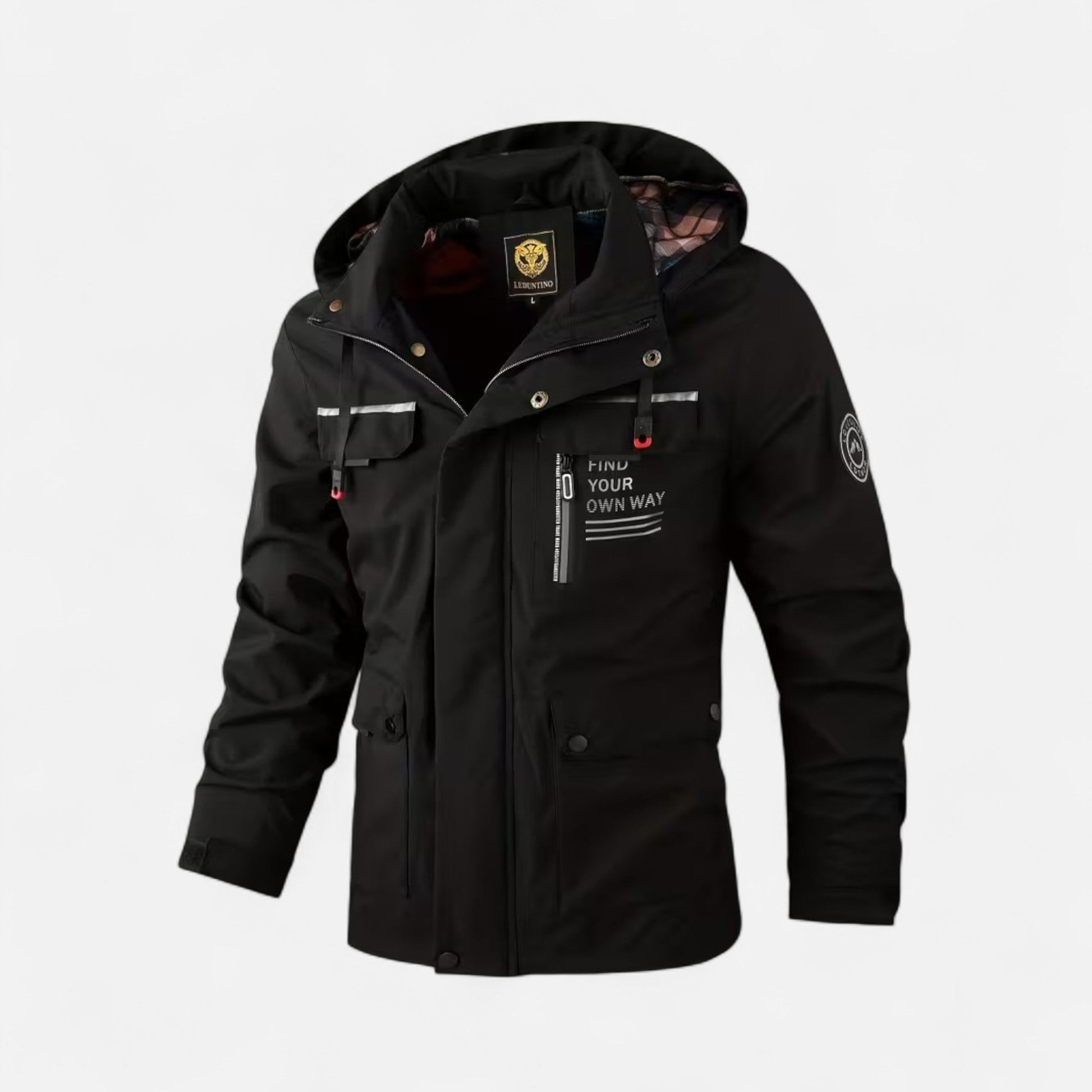 Dorevelle | Men’s Hooded Windbreaker – Lightweight Outdoor Jacket