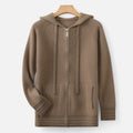 Dorevelle | Men’s Stylish Hooded Cardigan – Cozy and Elegant Winter Knitwear