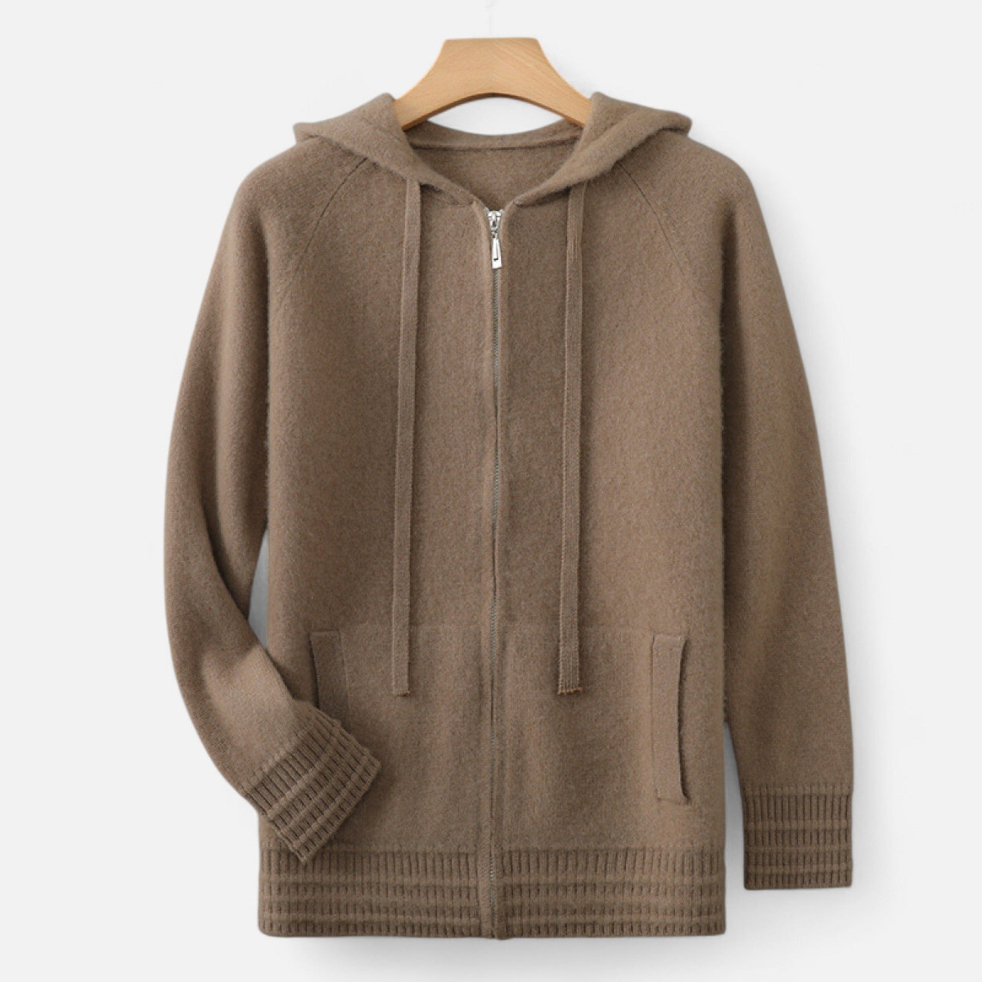 Dorevelle | Men’s Stylish Hooded Cardigan – Cozy and Elegant Winter Knitwear