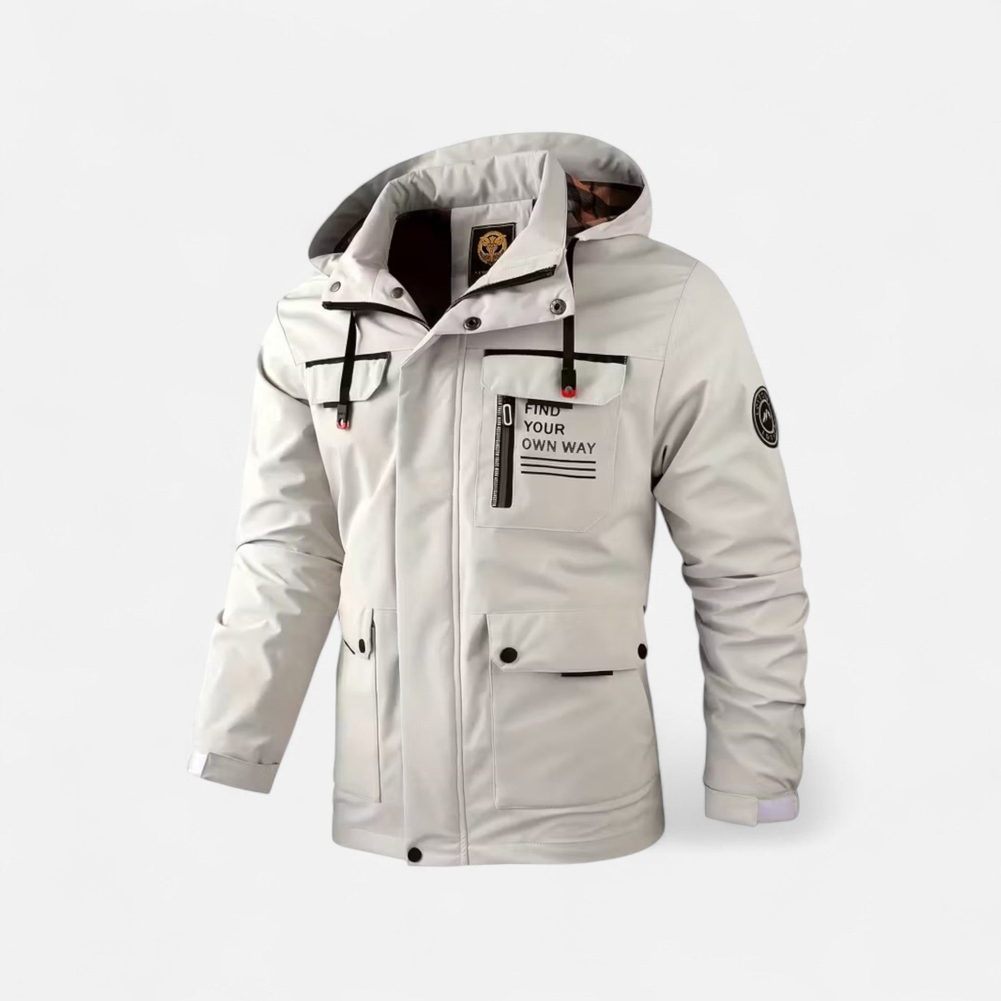 Dorevelle | Men’s Hooded Windbreaker – Lightweight Outdoor Jacket