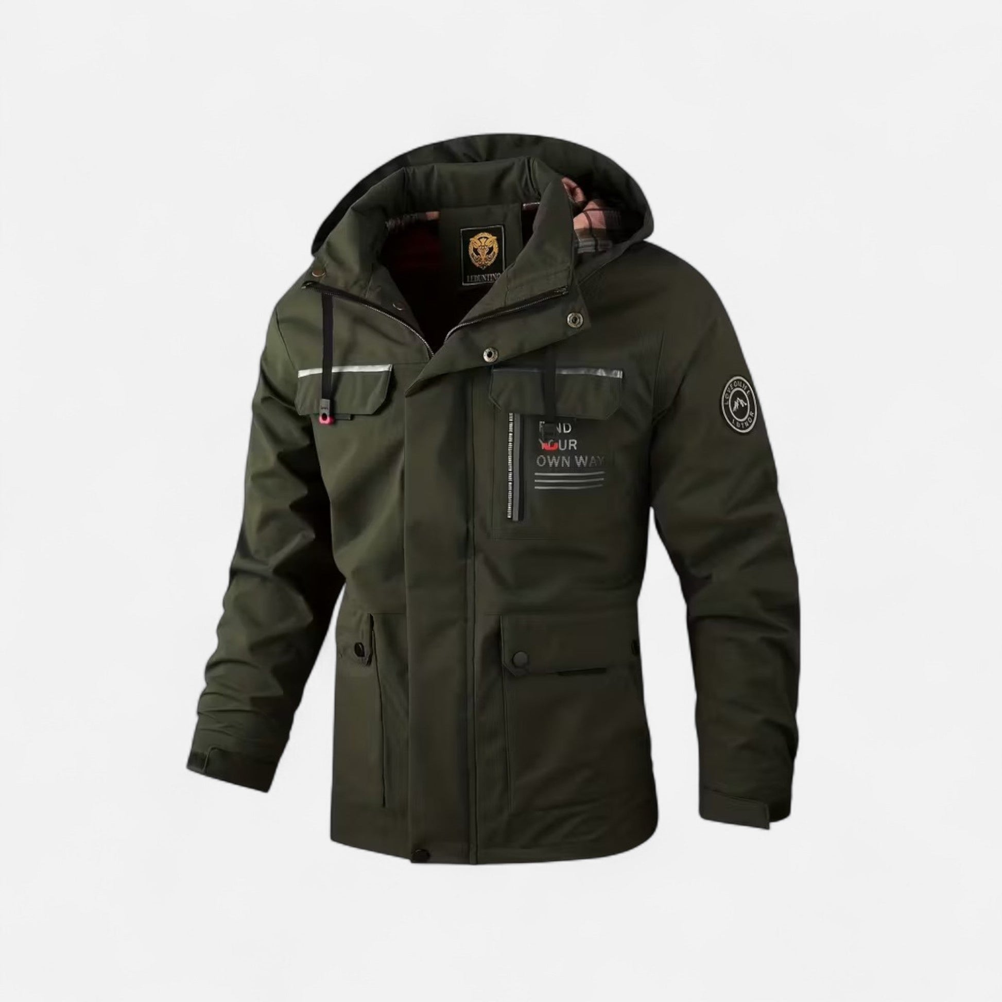 Dorevelle | Men’s Hooded Windbreaker – Lightweight Outdoor Jacket