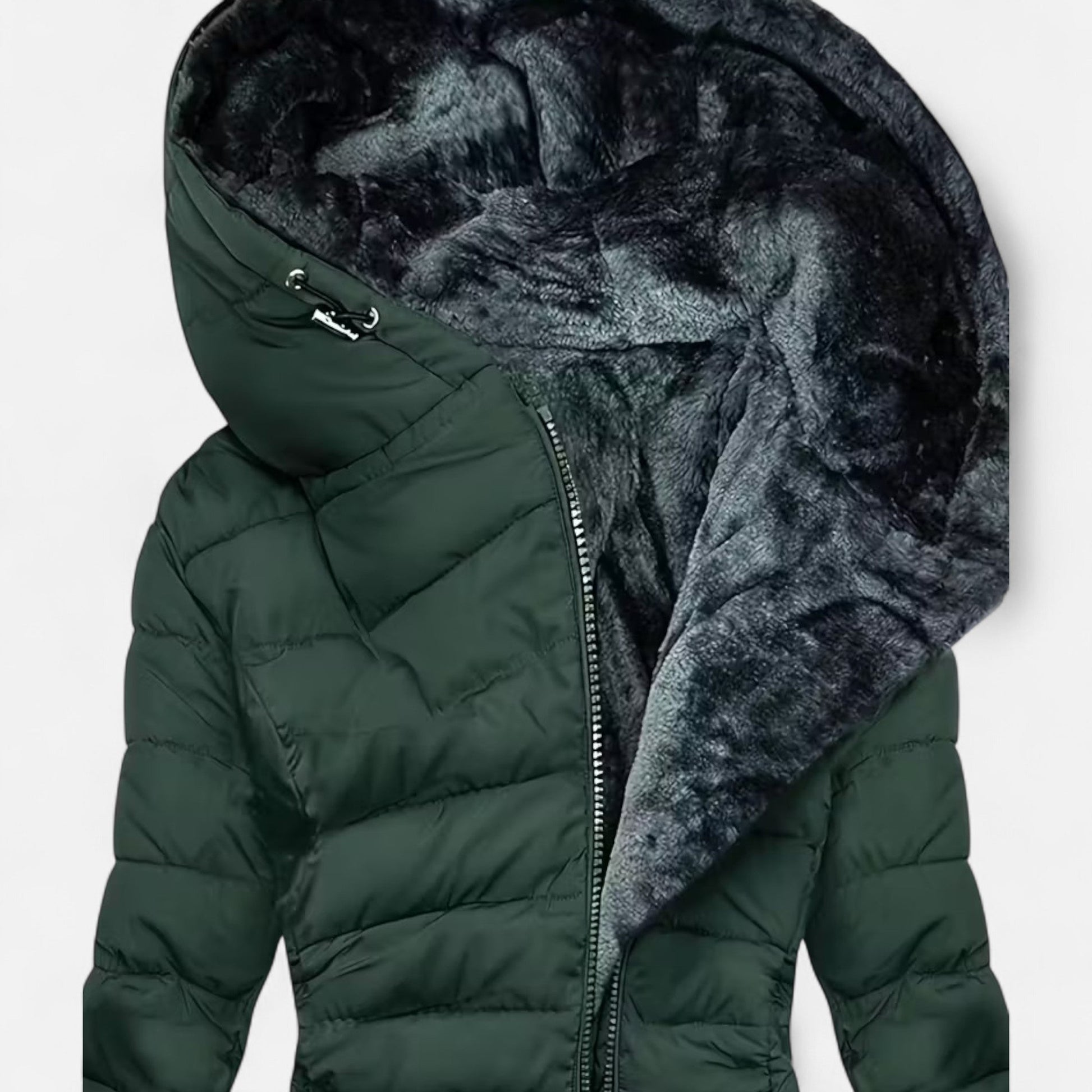 Dorevelle Women's Cozy Fleece-Lined Hooded Jacket for All-Day Comfort
