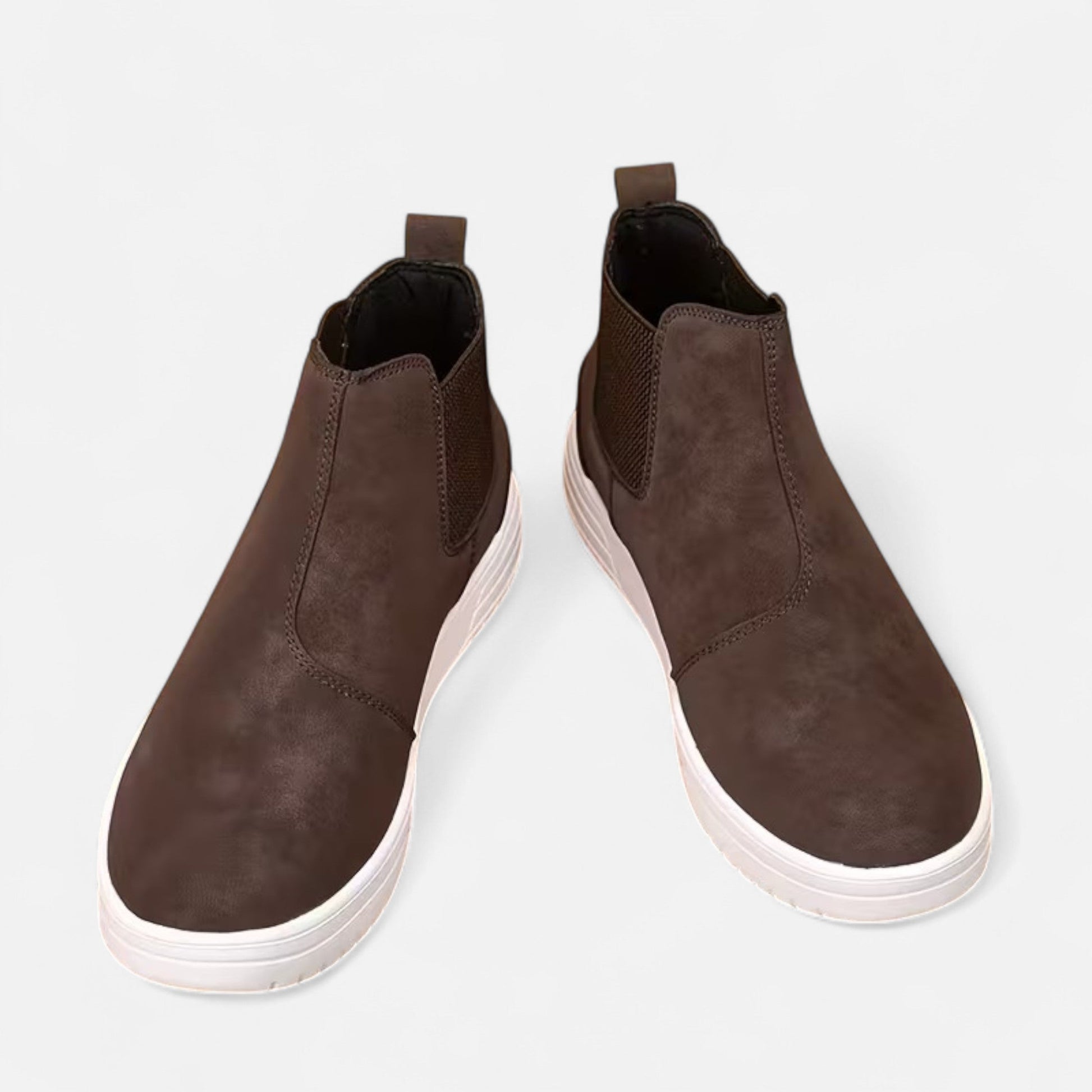 Dorevelle | Herren Vintage Slip-On Schnürstiefeletten für einen zeitlosen Look