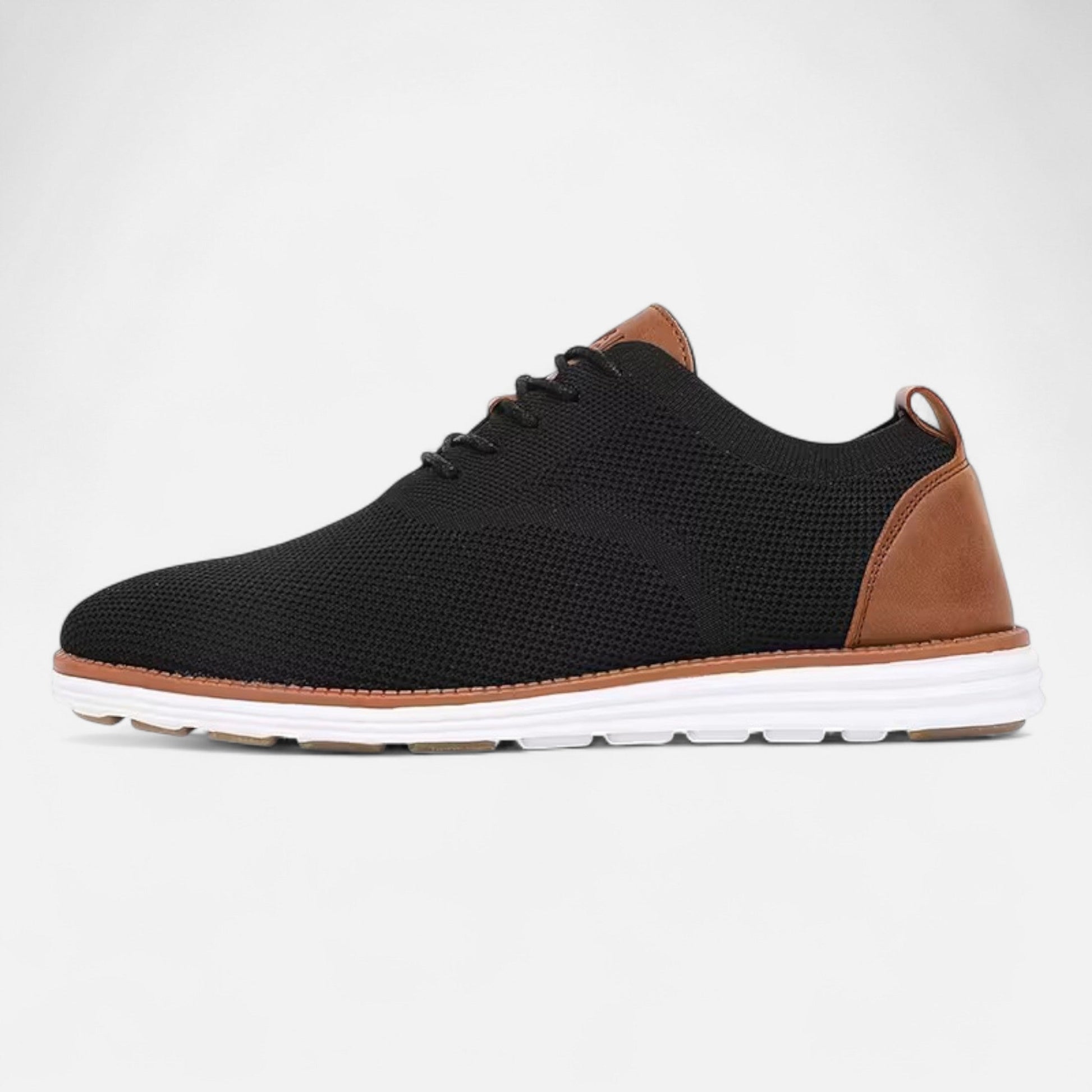 Dorevelle | Herren-Dress-Sneaker – Atmungsaktiver Lederschuh mit Schnürung für stilvolle Eleganz