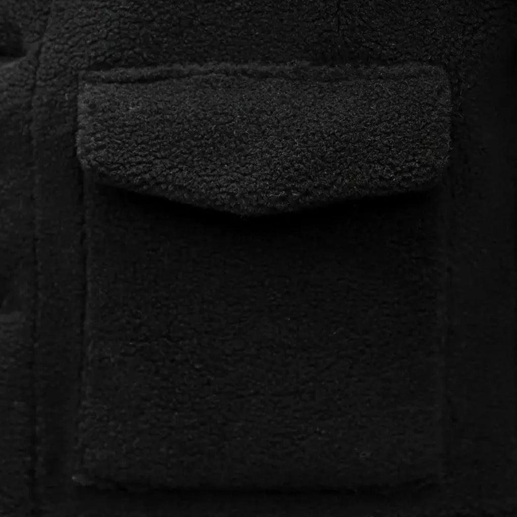 Dorevelle | Men’s Faux Fur Jacket – Lapel Autumn Winter Elegance