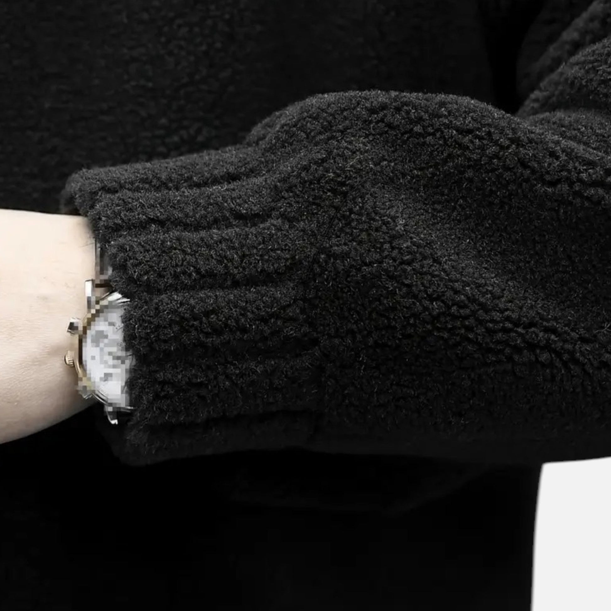 Dorevelle | Men’s Faux Fur Jacket – Lapel Autumn Winter Elegance