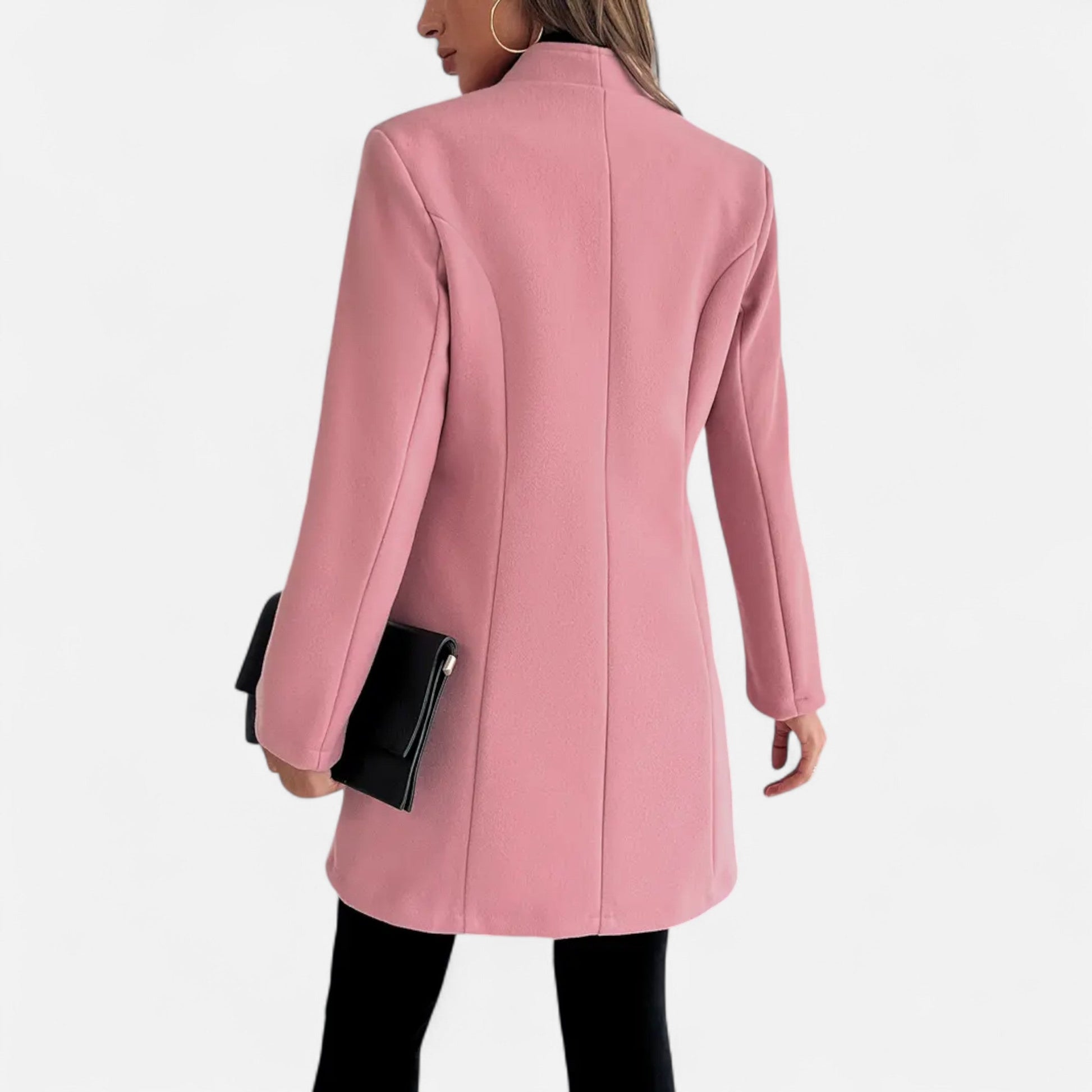 Dorevelle | élégante manteau long pour femmes avec design sophistiqué à manches raglan