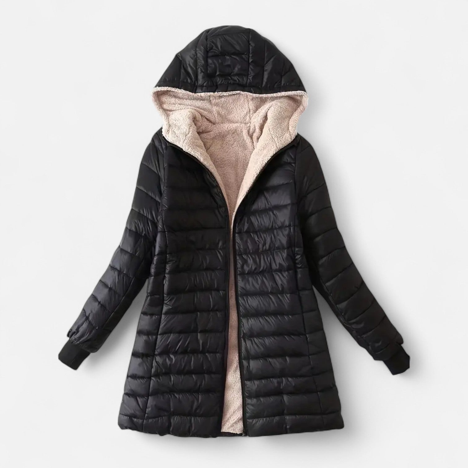Dorevelle | Women's Mid-Length Jacket – Elegant & Cozy Seasonal Style