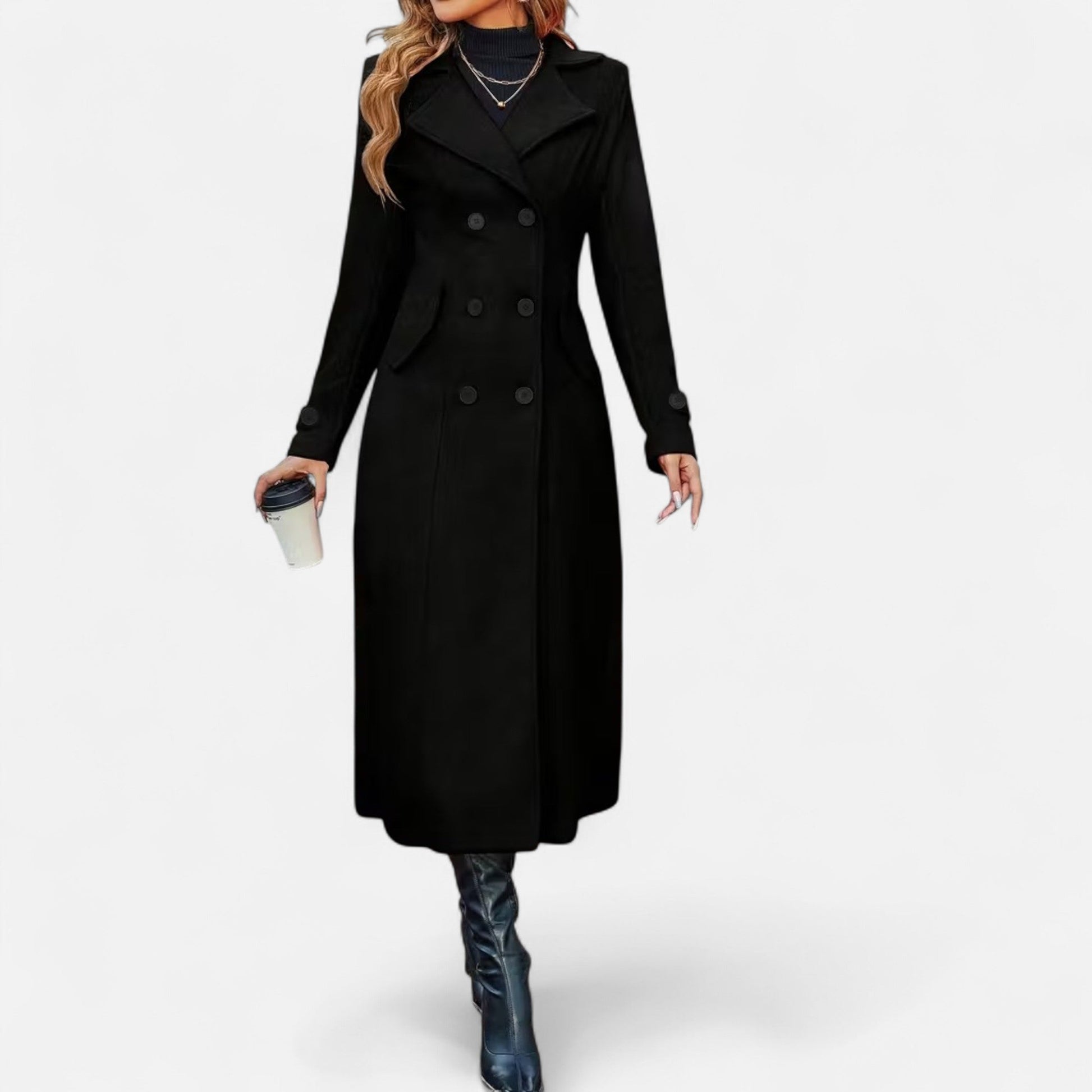 Dorevelle | Damen Langmantel – Elegante Saison-Outerwear für Ihren Stil
