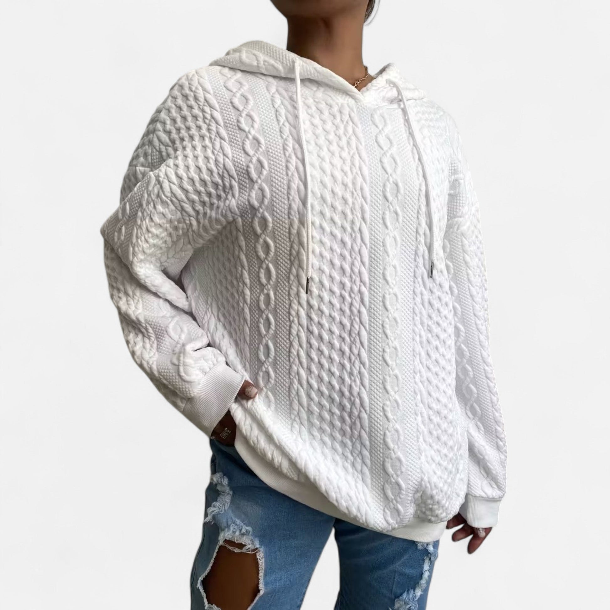 Dorevelle | Damen-Longsleeve-Hoodie – Komfortabler Heritage-Stil für entspannte Momente
