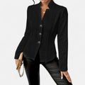Dorevelle Women’s Elegant Tailored Jacket with Heritage Lapel – Timeless Classic Style