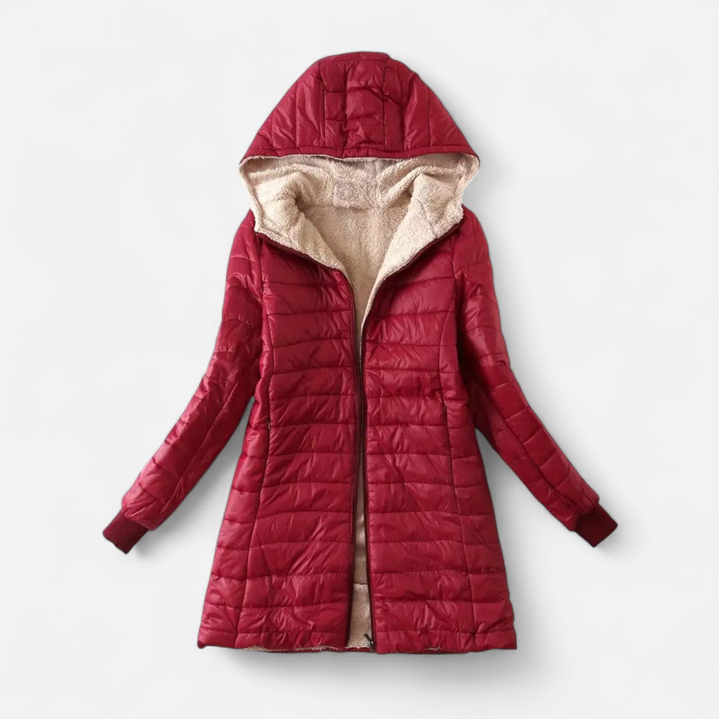 Dorevelle | Women's Mid-Length Jacket – Elegant & Cozy Seasonal Style