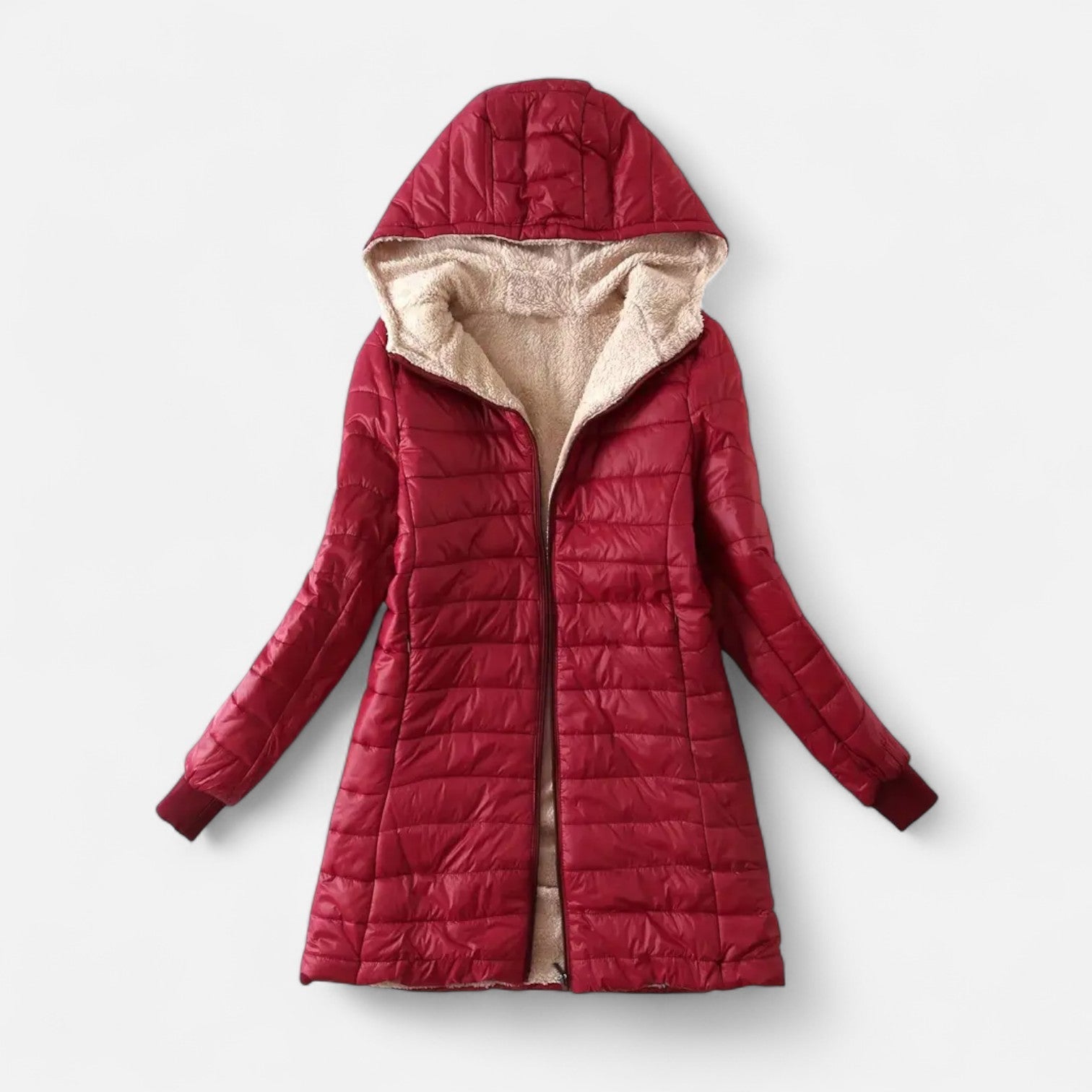 Dorevelle | Women's Mid-Length Jacket – Elegant & Cozy Seasonal Style
