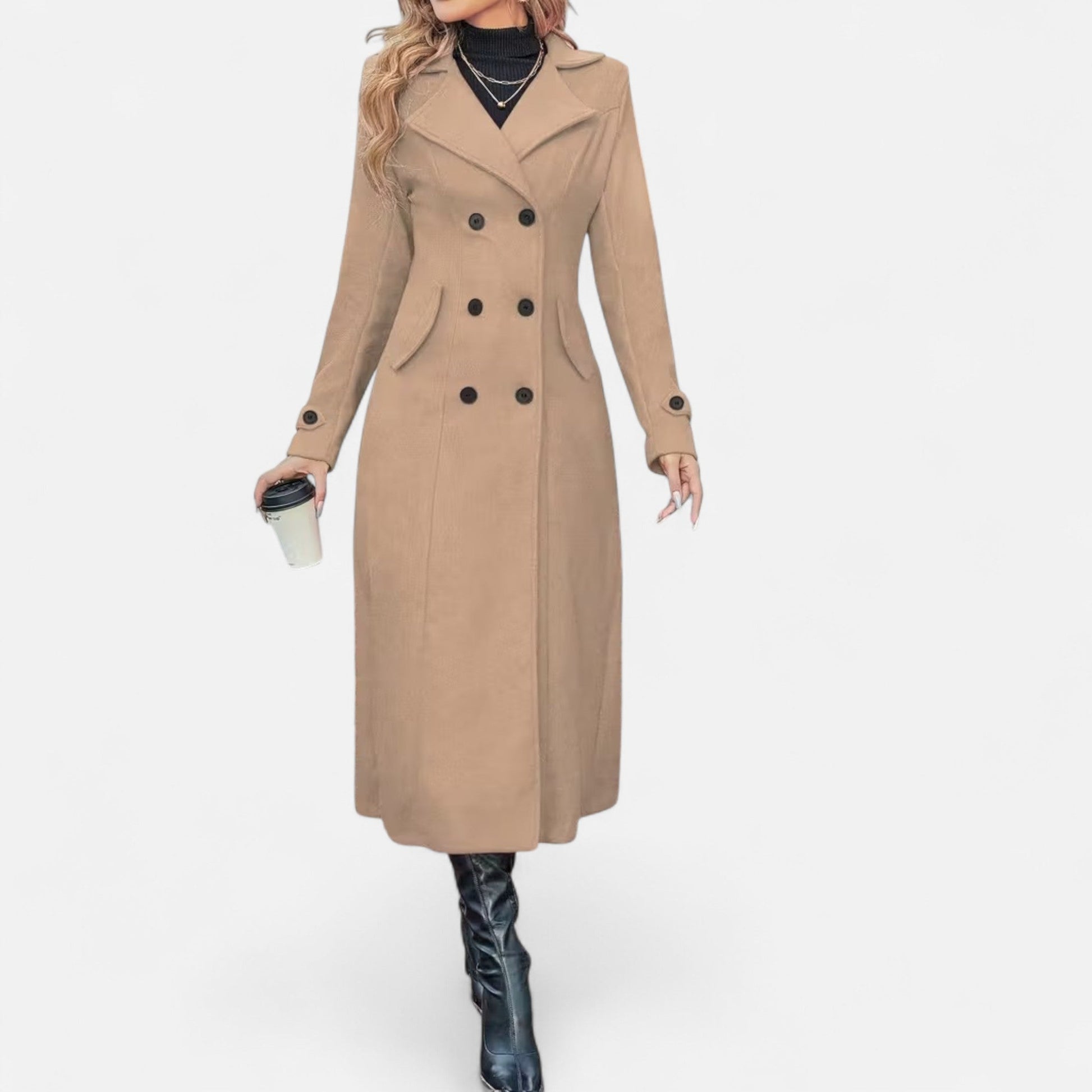 Dorevelle | Damen Langmantel – Elegante Saison-Outerwear für Ihren Stil